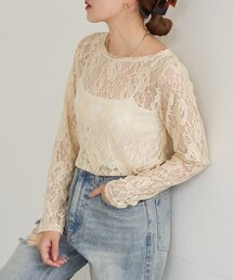 SHENERY | レースプルオーバー(Tシャツ/カットソー)