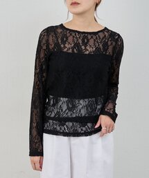 SHENERY | レースプルオーバー(Tシャツ/カットソー)