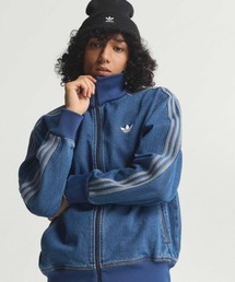 ABAHOUSE（アバハウス）の「【adidas /アディダス】 ADICOLOR DENIM FIREBIRD TRACK TOP/ アディカラー デニム ファイヤーバード トラックトップ /CV103 DE291（ブルゾン）」
