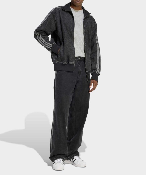 adidas(アディダス)の「【adidas /アディダス】 ADICOLOR DENIM FIREBIRD TRACK TOP/ アディカラー デニム ファイヤーバード トラックトップ /CV103 DE291(ブルゾン・メンズ・インディゴブルー/ブラック・XL/L/M)」の12枚目の写真
