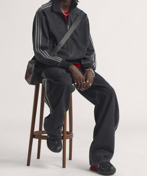 adidas(アディダス)の「【adidas /アディダス】 ADICOLOR DENIM FIREBIRD TRACK TOP/ アディカラー デニム ファイヤーバード トラックトップ /CV103 DE291(ブルゾン・メンズ・インディゴブルー/ブラック・XL/L/M)」の20枚目の写真