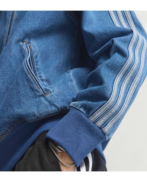 adidas /アディダス】 ADICOLOR DENIM FIREBIRD TRACK TOP/ アディ