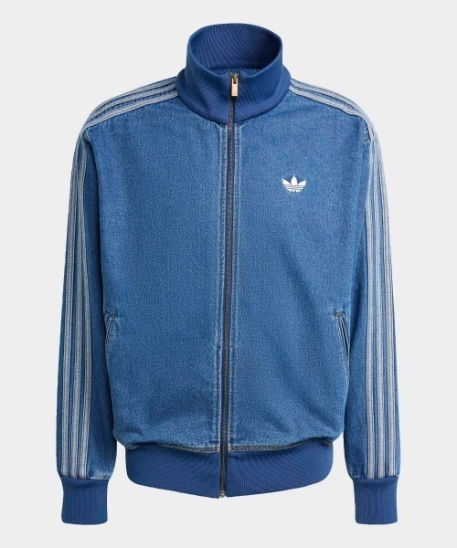 adidas(アディダス)の「【adidas /アディダス】 ADICOLOR DENIM FIREBIRD TRACK TOP/ アディカラー デニム ファイヤーバード トラックトップ /CV103 DE291(ブルゾン・メンズ・インディゴブルー/ブラック・XL/L/M)」の5枚目の写真