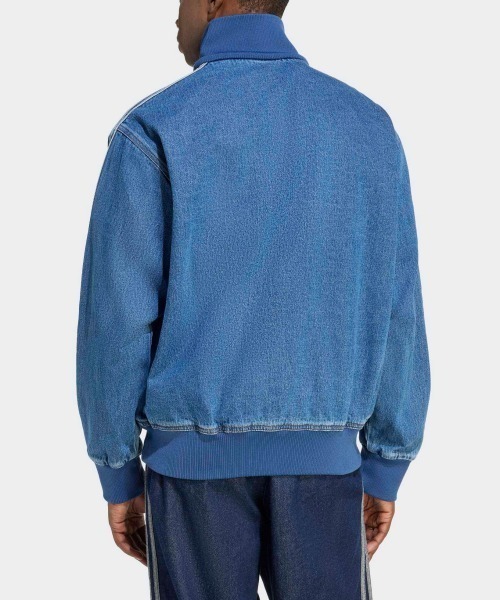 adidas(アディダス)の「【adidas /アディダス】 ADICOLOR DENIM FIREBIRD TRACK TOP/ アディカラー デニム ファイヤーバード トラックトップ /CV103 DE291(ブルゾン・メンズ・インディゴブルー/ブラック・XL/L/M)」の7枚目の写真