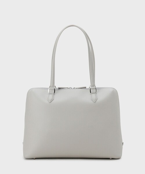 UNTITLED（アンタイトル）の「【PC・A4サイズ書類対応】ベーシックトート（トートバッグ・レディース・ライトグレー系4/ブラック系4・99）」の4枚目の写真