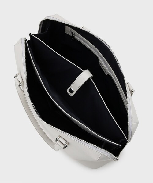 UNTITLED（アンタイトル）の「【PC・A4サイズ書類対応】ベーシックトート（トートバッグ・レディース・ライトグレー系4/ブラック系4・99）」の13枚目の写真