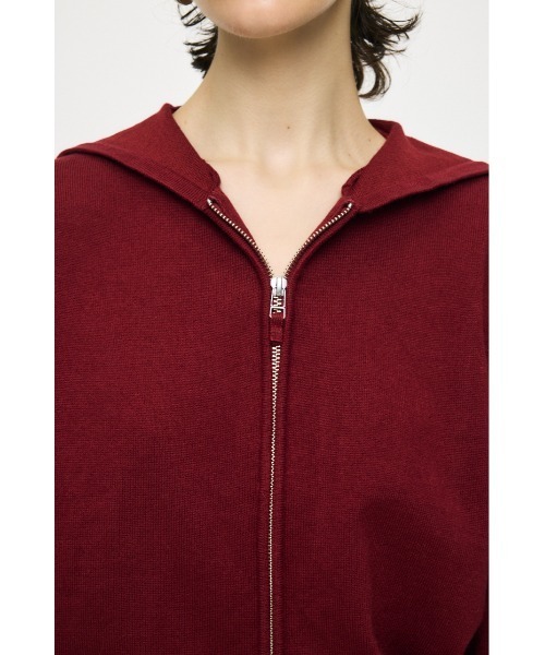 MOUSSY(マウジー)の「ZIP UP パーカー & PLEATED ミニスカート(ワンピース・レディース・杢グレー/ブラック/バーガンディー・1/2)」の15枚目の写真