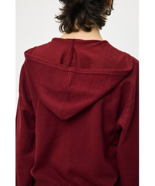 MOUSSY(マウジー)の「ZIP UP パーカー & PLEATED ミニスカート(ワンピース・レディース・杢グレー/ブラック/バーガンディー・1/2)」の16枚目の写真
