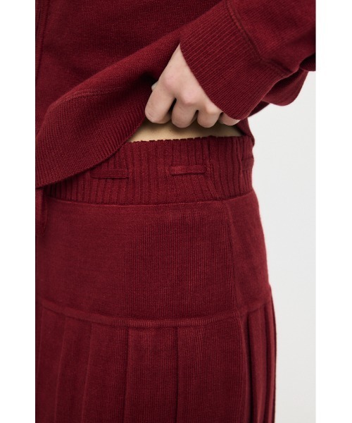 MOUSSY(マウジー)の「ZIP UP パーカー & PLEATED ミニスカート(ワンピース・レディース・杢グレー/ブラック/バーガンディー・1/2)」の17枚目の写真