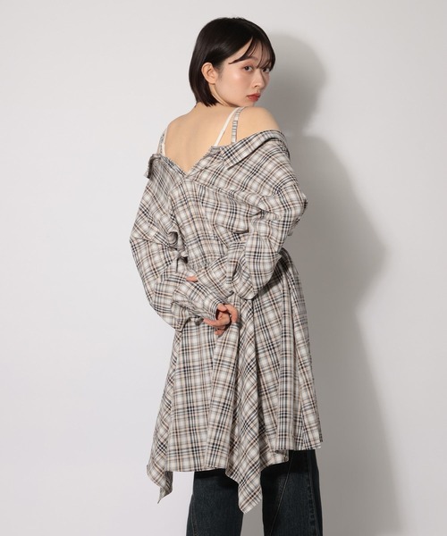 PAGEBOY（ページボーイ）の「イレヘムシャツワンピース（ワンピース