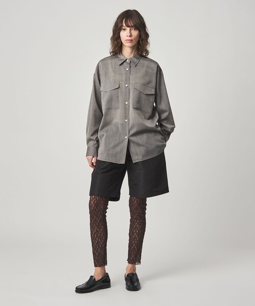 Steven Alan（スティーブンアラン）の「＜Steven Alan＞レギュラーカラー シャツ（シャツ/ブラウス・レディース・オフホワイト/モカ・M/S）」の4枚目の写真