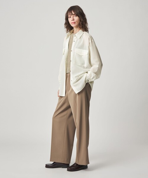Steven Alan（スティーブンアラン）の「＜Steven Alan＞レギュラーカラー シャツ（シャツ/ブラウス・レディース・オフホワイト/モカ・M/S）」の9枚目の写真