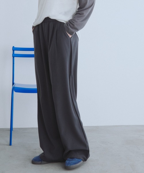 Auntie Rosa Holiday（アンティローザホリデー）の「イージースラックスパンツ / サイズ展開あり（スラックス・レディース・ブラウン/ブラック/グレー・SMALL/MEDIUM）」の22枚目の写真