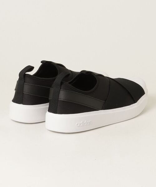 adidas（アディダス）の「アディダス adidas ストリートトーク（スニーカー・レディース・ブラック×ホワイト・23.0cm/23.5cm/24.0cm/24.5cm/25.0cm）」の2枚目の写真
