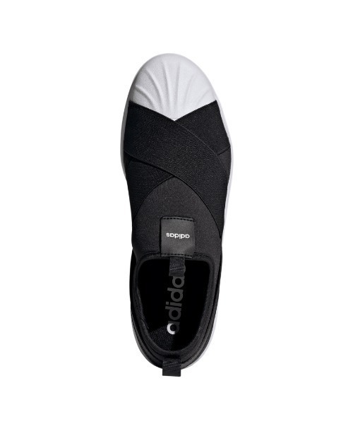 adidas（アディダス）の「アディダス adidas ストリートトーク（スニーカー・レディース・ブラック×ホワイト・23.0cm/23.5cm/24.0cm/24.5cm/25.0cm）」の9枚目の写真