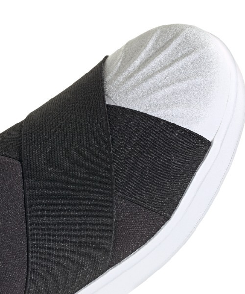 adidas（アディダス）の「アディダス adidas ストリートトーク（スニーカー・レディース・ブラック×ホワイト・23.0cm/23.5cm/24.0cm/24.5cm/25.0cm）」の7枚目の写真