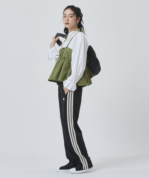 adidas（アディダス）の「アディダス adidas ストリートトーク（スニーカー・レディース・ブラック×ホワイト・23.0cm/23.5cm/24.0cm/24.5cm/25.0cm）」の5枚目の写真