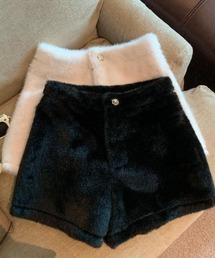 PIN（ピン）の「フェイクファーハイウエストSPT（その他パンツ）」