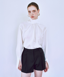 JULIY&CALLA（ジュリー&カラー）の「25FW カラー1 GBTN ララ ブラウス ホワイト (ツーウェイ)（シャツ/ブラウス）」