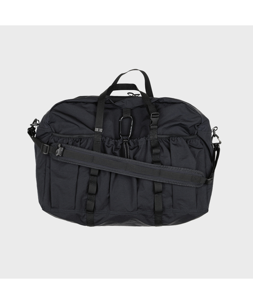 MMOGARDEN(エメモガーデン)の「mmo boston bag 095 nylon twill (3colors)(メッセンジャーバッグ・メンズ・カーキ/オレンジ/ダークネイビー・FREE)」の1枚目の写真