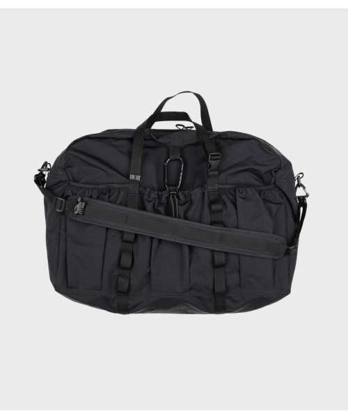MMOGARDEN(エメモガーデン)の「mmo boston bag 095 nylon twill (3colors)(メッセンジャーバッグ・メンズ・カーキ/オレンジ/ダークネイビー・FREE)」の4枚目の写真