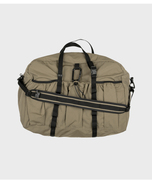 MMOGARDEN(エメモガーデン)の「mmo boston bag 095 nylon twill (3colors)(メッセンジャーバッグ・メンズ・カーキ/オレンジ/ダークネイビー・FREE)」の5枚目の写真