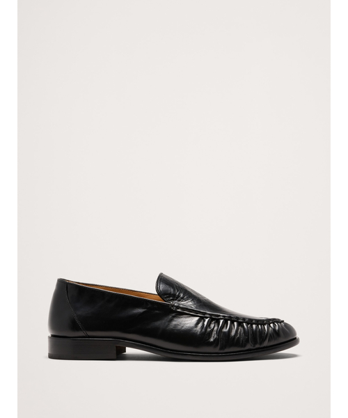 レザー モックトゥ ローファー（ローファー）｜BANANA REPUBLIC