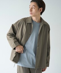 coen | ストレッチテックナイロンカバーオール【ストレッチ、はっ水、耐摩耗性、UVカット】(カバーオール)