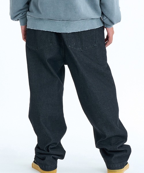 ELEMENT(エレメント)の「ELEMENT/エレメント SHOD PANTS STD DENIM ロンパン BG021700(その他パンツ・メンズ・スミクロ/ライトインディゴブルー/ダークインディゴブルー・L/M/XL)」の5枚目の写真