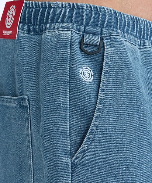 ELEMENT(エレメント)の「ELEMENT/エレメント SHOD PANTS STD DENIM ロンパン BG021700(その他パンツ・メンズ・スミクロ/ライトインディゴブルー/ダークインディゴブルー・L/M/XL)」の13枚目の写真