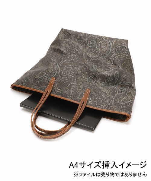 journal standard L'essage(ジャーナルスタンダードレサージュ)の「【A VACATION/ア バケーション】 ROAM LAKE:バッグ(トートバッグ・レディース・チャコールグレー・FREE)」の10枚目の写真