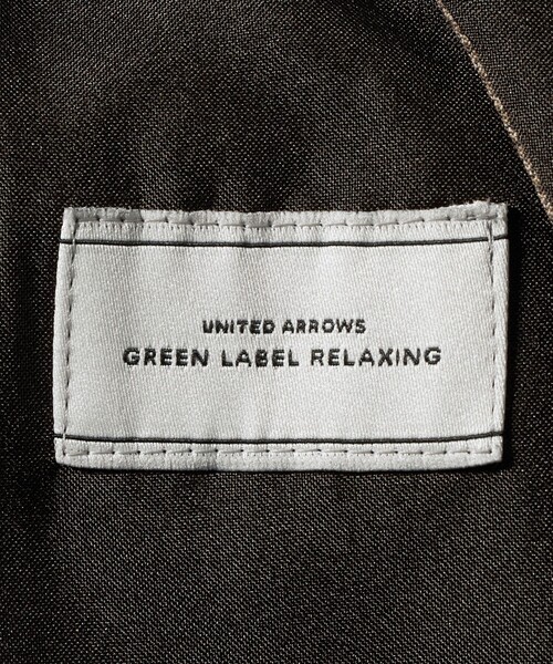 green label relaxing(グリーンレーベルリラクシング)の「A+ TWPU チドリ スリム セットアップ パンツ スラックス -ウォッシャブル・ストレッチ・ウエストアジャスター-(スーツパンツ・メンズ・ブラウン系・XXL/M/XL/L/S)」の18枚目の写真
