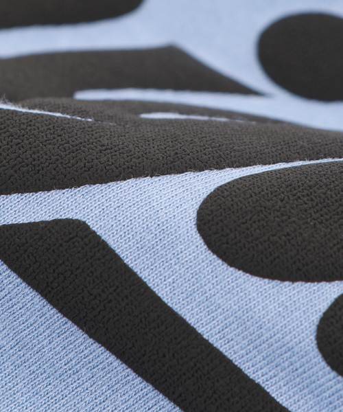 CRIGUN（クリガン）の「FOOTBALL CREW LONG SLEEVE PIGMENT BLUE（Tシャツ/カットソー・レディース・スカイブルー・SMALL/MEDIUM/LARGE/X-LARGE）」の7枚目の写真