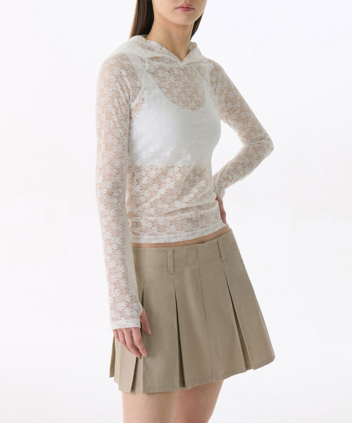 Womens floral release sword forward park long sleeve T‑shirt [Ivory] — женская длиннорук. футболка с рисунком (айвори)