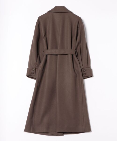 M.deux（エムドゥ）の「3wayウールライクロングコート（テーラードジャケット・レディース・ブラウン・MEDIUM）」の15枚目の写真