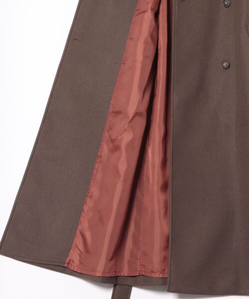 M.deux（エムドゥ）の「3wayウールライクロングコート（テーラードジャケット・レディース・ブラウン・MEDIUM）」の16枚目の写真