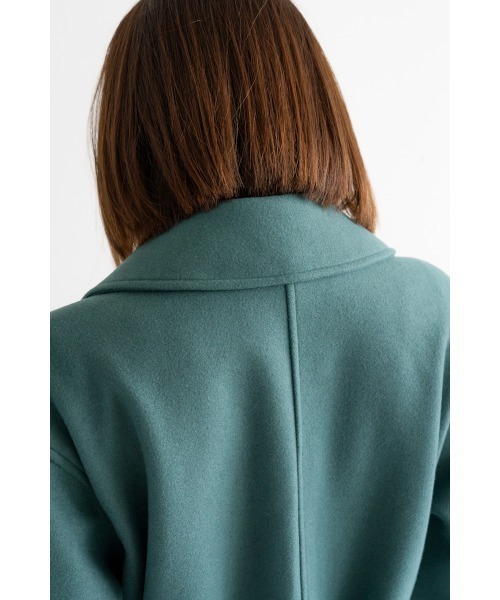 M.deux（エムドゥ）の「3wayウールライクロングコート（テーラードジャケット・レディース・ブラウン・MEDIUM）」の11枚目の写真