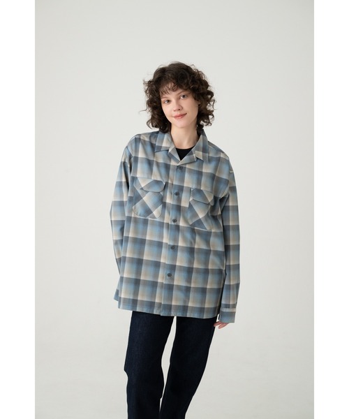 PENDLETON（ペンドルトン）の「オープンカラー・シャツ（シャツ/ブラウス・メンズ・セージグリーン/ブルーグレー/ベージュ系その他・SMALL/MEDIUM/LARGE）」の2枚目の写真