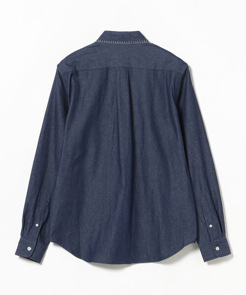 BEAMS HEART(ビームスハート)の「【6/18値下げ】コーヒー エンブレム ステッチ デニムシャツ(シャツ/ブラウス・メンズ・ブラック/インディゴブルー・XL/L/M/S)」の22枚目の写真