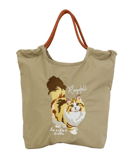 and it_（アンドイット）の「アニマル刺繍コードトート（トートバッグ・レディース・その他1/その他6/その他9/その他7/その他4/その他8/その他5/その他3/その他2・FREE）」の4枚目の写真