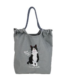 and it_（アンドイット）の「アニマル刺繍コードトート（トートバッグ）」