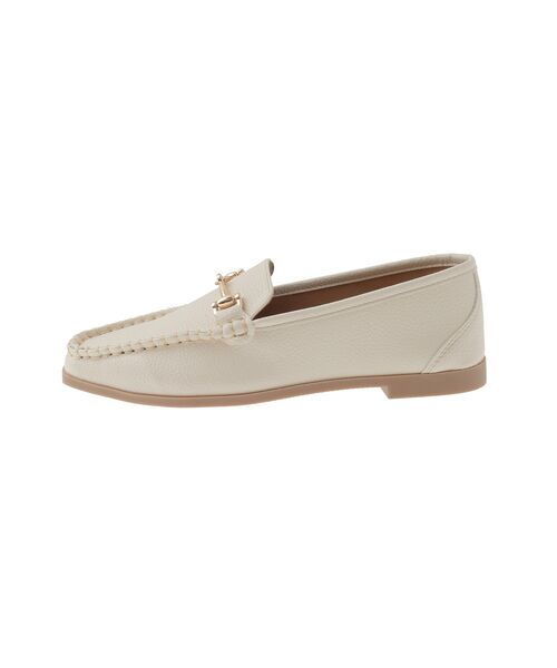 Green Parks(グリーンパークス)の「ソフトビットローファー(ローファー・レディース・ブラック/アイボリー・L/S/M)」の11枚目の写真