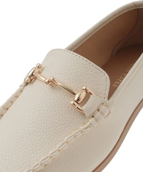 Green Parks(グリーンパークス)の「ソフトビットローファー(ローファー・レディース・ブラック/アイボリー・L/S/M)」の15枚目の写真