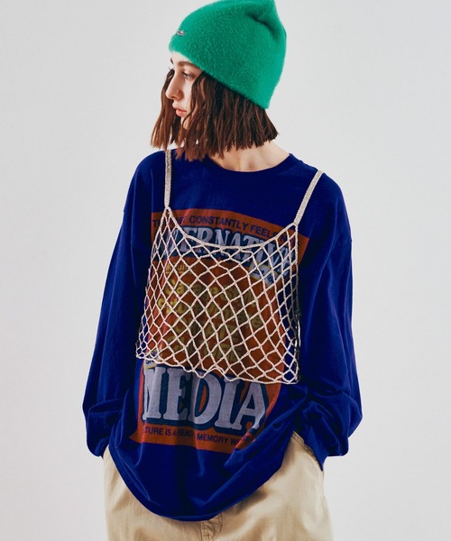 RNA（アールエヌエー）の「K2744 メタルヤーンハーフキャミ（キャミソール・レディース・ピンク/シルバー・MEDIUM）」の19枚目の写真