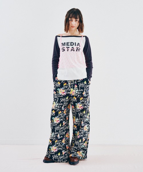 RNA（アールエヌエー）の「K2744 メタルヤーンハーフキャミ（キャミソール・レディース・ピンク/シルバー・MEDIUM）」の15枚目の写真