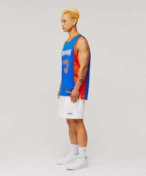 BORN TO WIN（ボーントゥウィン）の「NUMBER 23 BASKETBALL SLEEVELESS [BLUE]（Tシャツ/カットソー・メンズ・その他・1/2/3）」の4枚目の写真