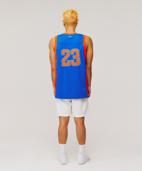 BORN TO WIN（ボーントゥウィン）の「NUMBER 23 BASKETBALL SLEEVELESS [BLUE]（Tシャツ/カットソー・メンズ・その他・1/2/3）」の5枚目の写真