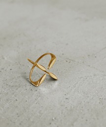 colleca la（コレカラ）の「[stainless]クロスラインリング〈金属アレルギー対応〉（リング）」