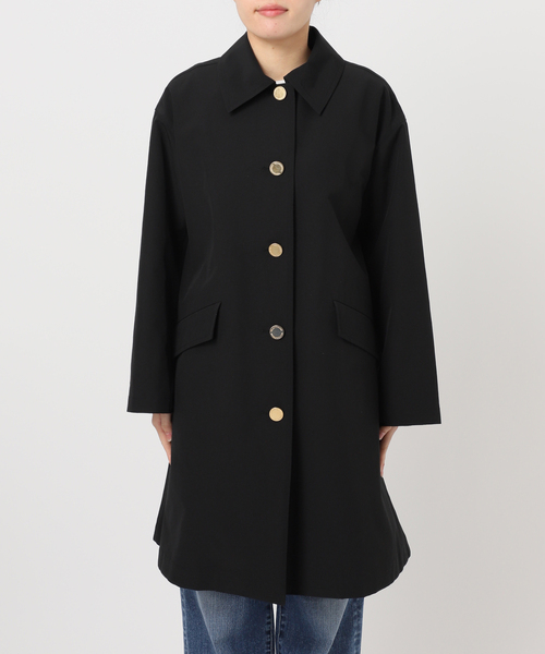Spick & Span（スピックアンドスパン）の「TRADITIONAL WEATHERWEAR 別注LINTON *（ステンカラーコート・レディース・ベージュ/ブラック・34）」の15枚目の写真