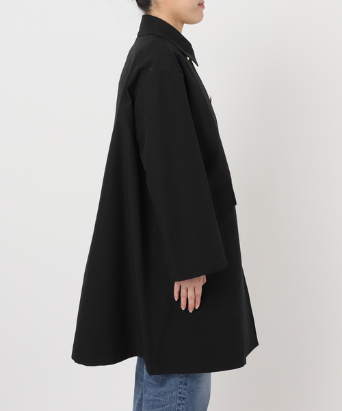 Spick & Span（スピックアンドスパン）の「TRADITIONAL WEATHERWEAR 別注LINTON *（ステンカラーコート・レディース・ベージュ/ブラック・34）」の18枚目の写真